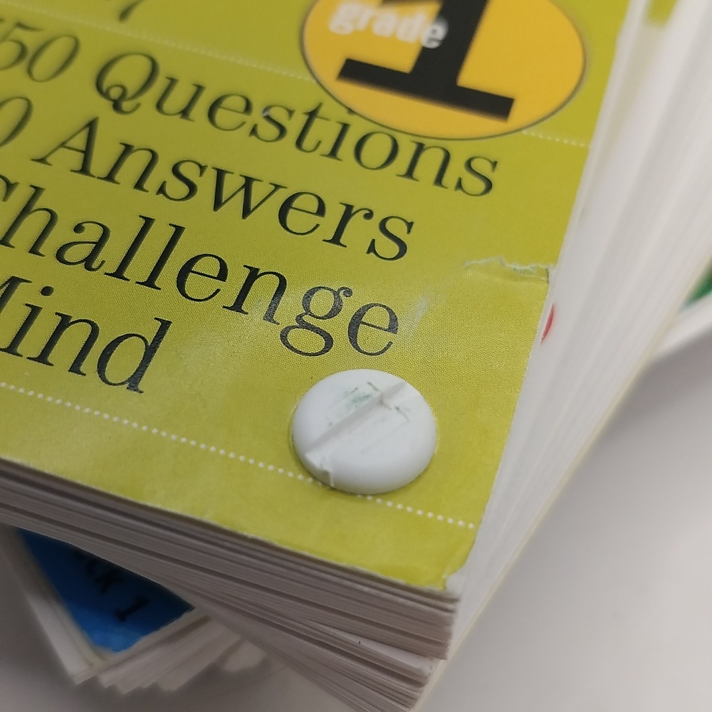 Brain Quest Q&A Grade 1 (Decks 1 & 2) and Grade 2 (Deck 1) Revised 3rd Ed 2005 - Picture 6 of 14